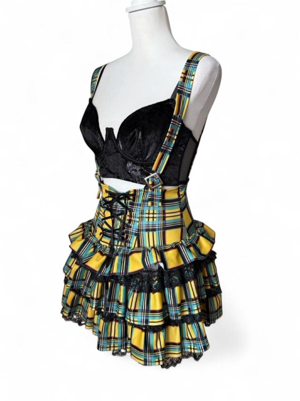 Sexy Punk Halloween Costume Set